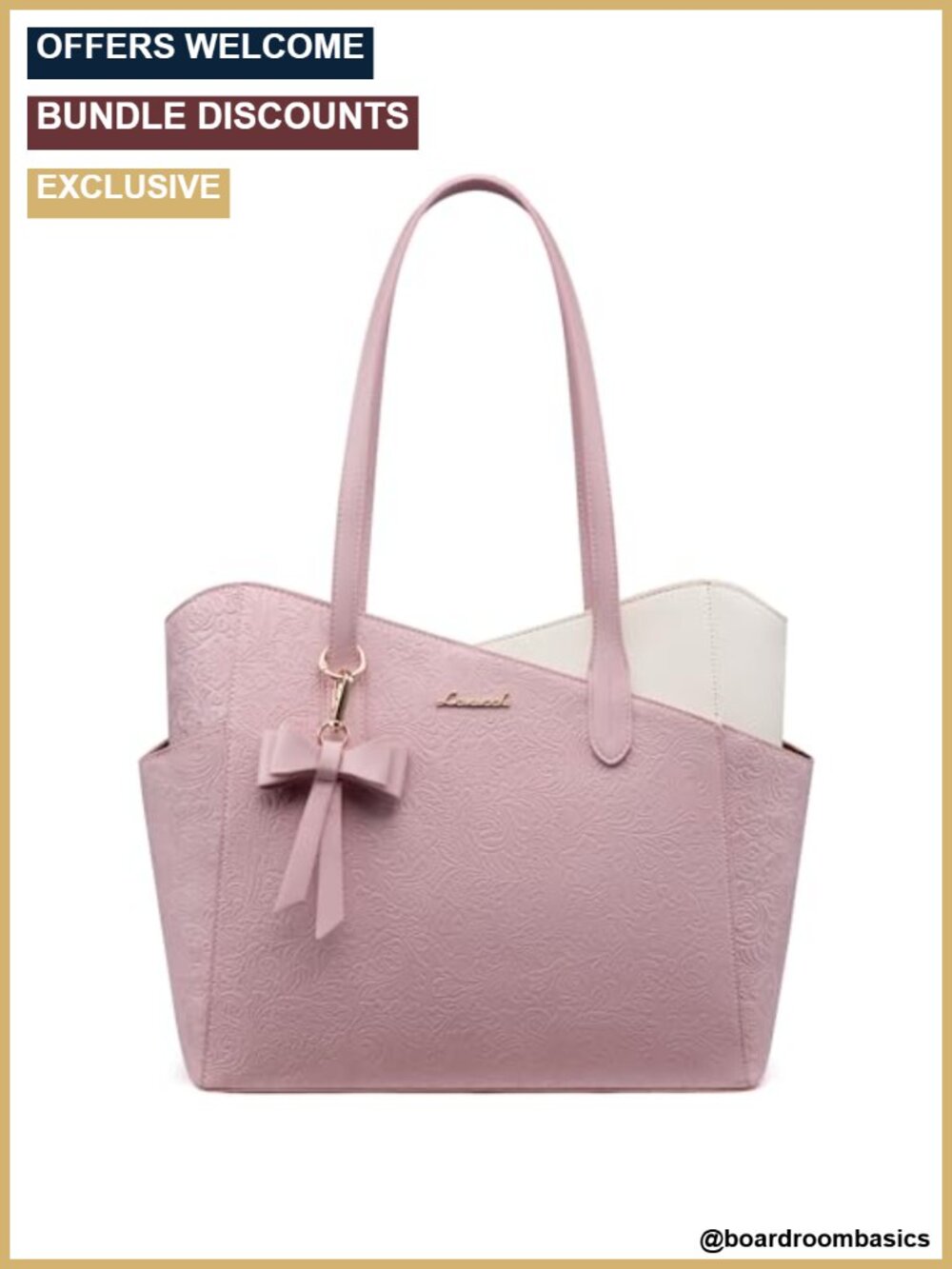 LOVEVOOK PU Leather Tote Purse Satchel Shoulder Bag for Women